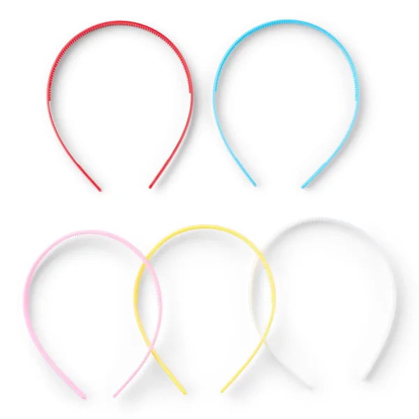 LindeHobby Hårbøjler, Assorterede farver, 12 mm, 5 stk